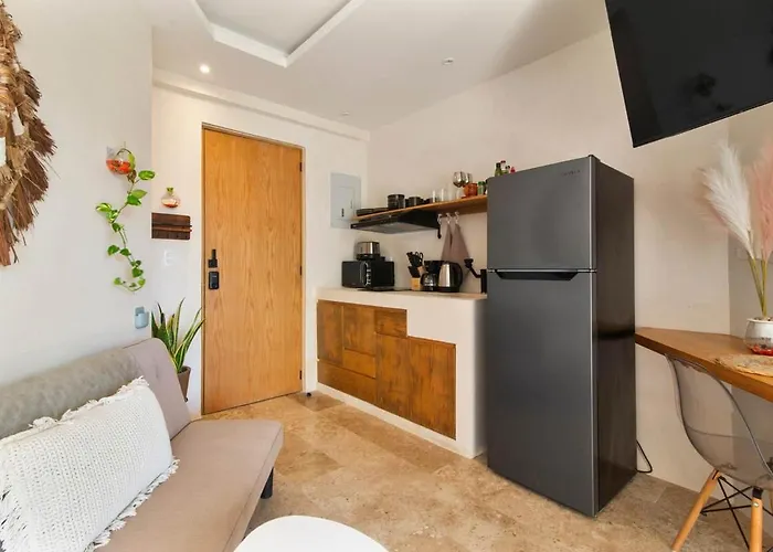 A Sweet Jungle In Aldea Zama Apartment *